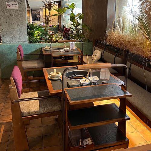 安顺市岩板餐桌火锅桌 - 厂家